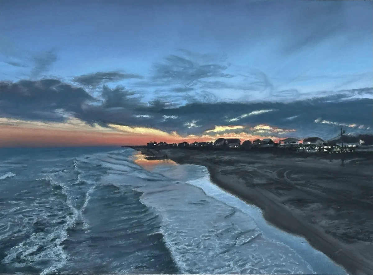 Sunset at Bogue Pier
