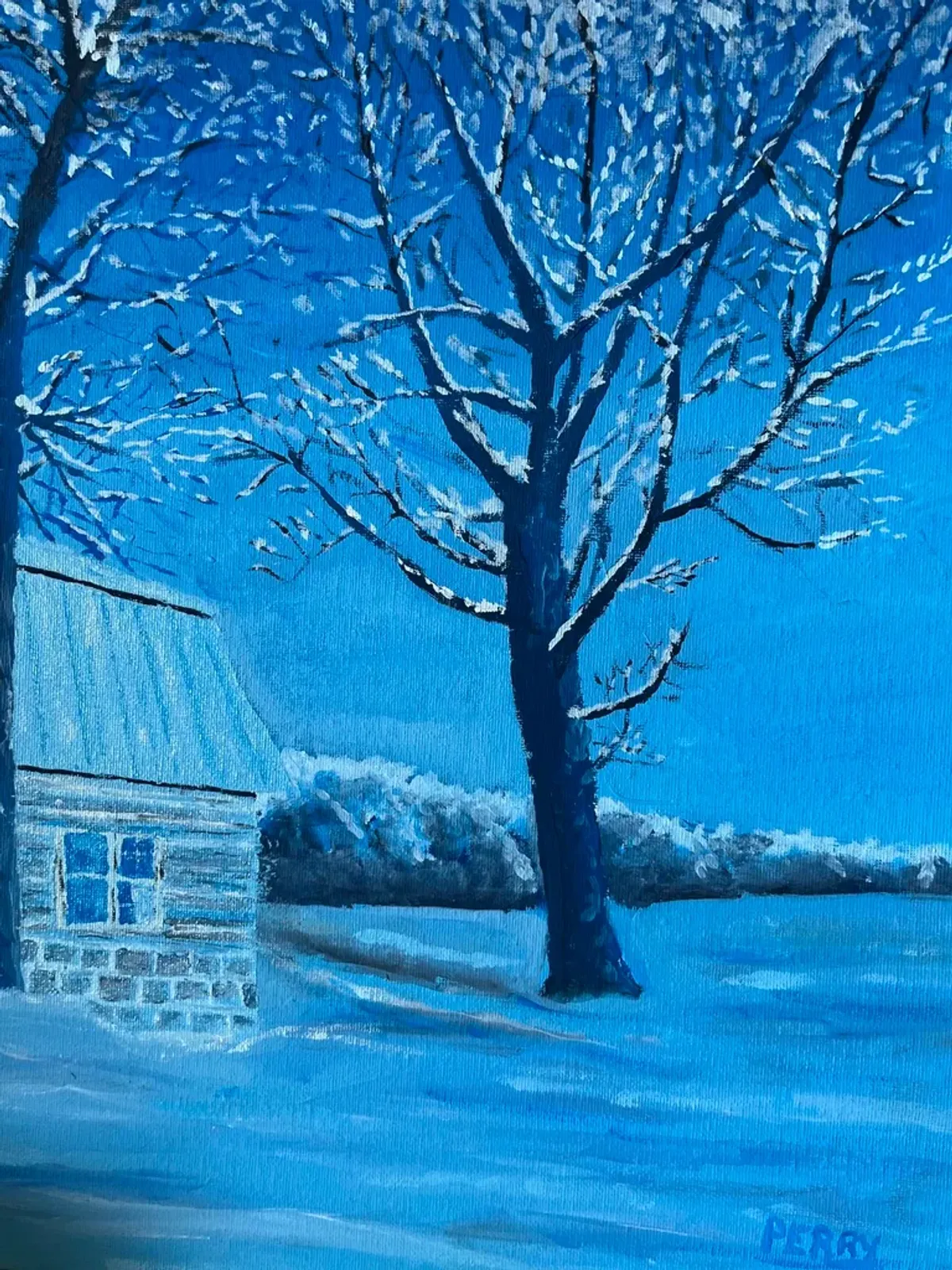 Winter Farmstead