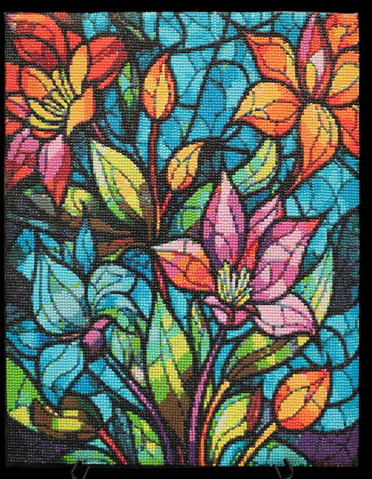 Second Place - STAIN GLASS LOOK by Elizabeth Ortega