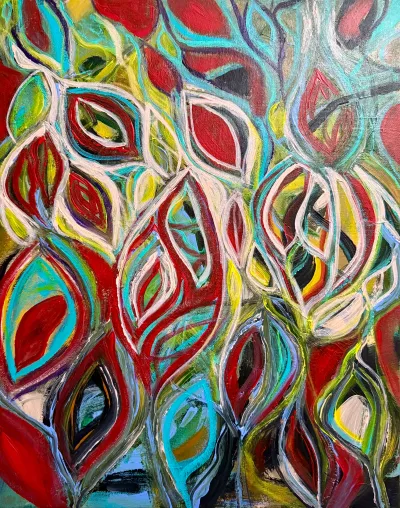 Vibrant Organic Forms