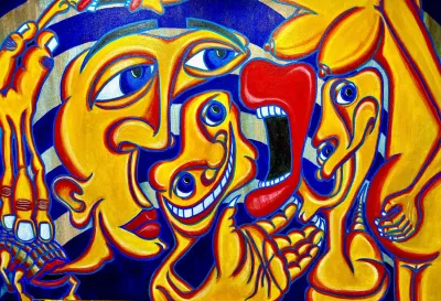 Vibrant Emotional Chaos