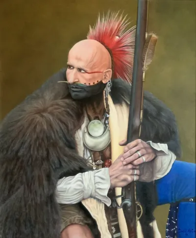 Stoic Warrior Portrait